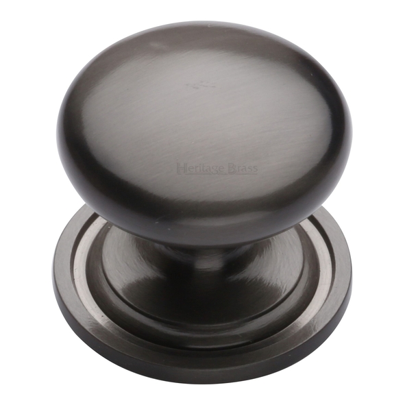 C2240 38-MB • 38 x 38 x 33mm • Matt Bronze • Heritage Brass Mushroom Cabinet Knob